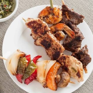 Brochetas Trio