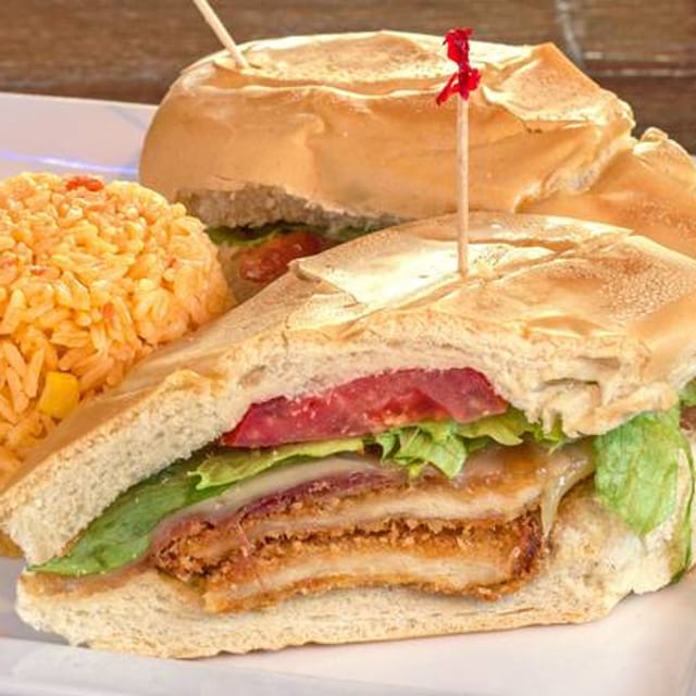 Crispy Chicken Cuban Club.